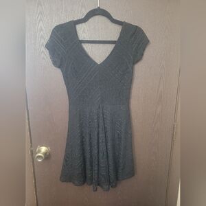 Forever 21 Black Lace Mini Dress